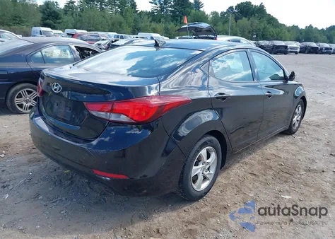 2014 Hyundai Elantra Se from USA, damaged, VIN KMHDH4AE2EU074625